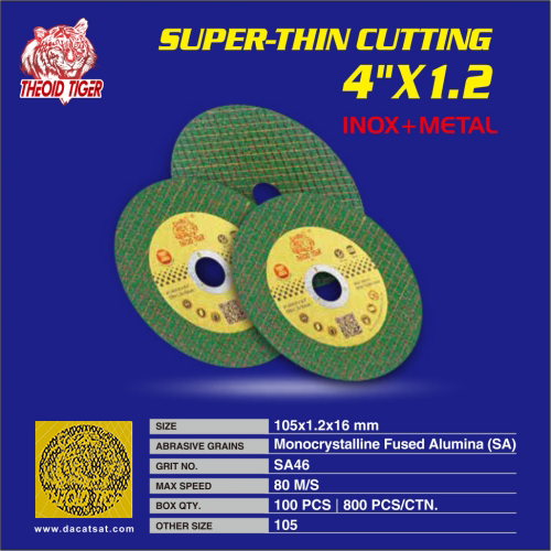 Đá cắt sắt Super-Thin Cutting