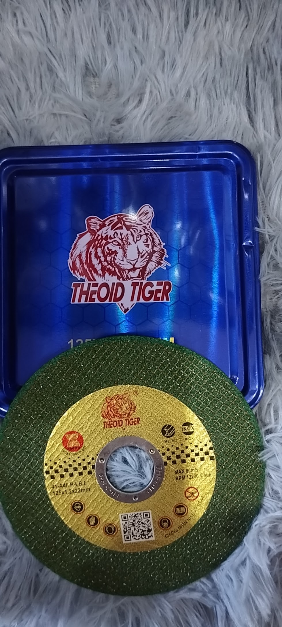 Đá Cắt Tiger 1T2 Xanh Xịn