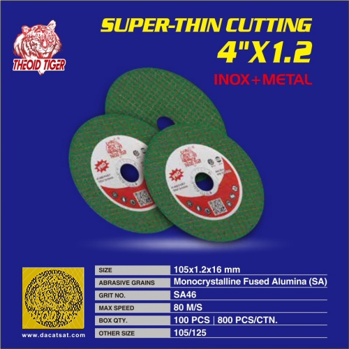 Đá cắt sắt Super-Thin Cutting