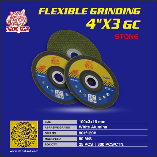 Đá cắt sắt Flexible Grinding GC