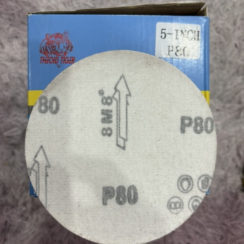Giấy Nhám Tròn Tiger  phi 125  Cát 150