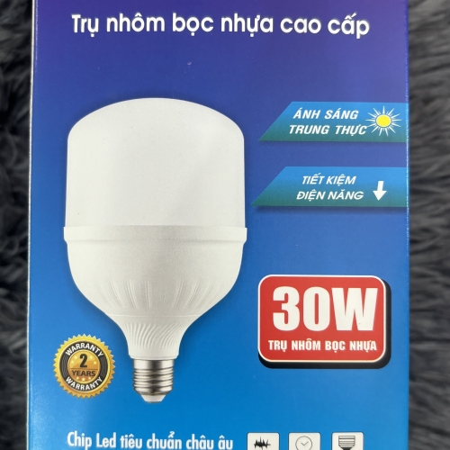 Bóng Đèn Trụ Nhựa Tiger 30W