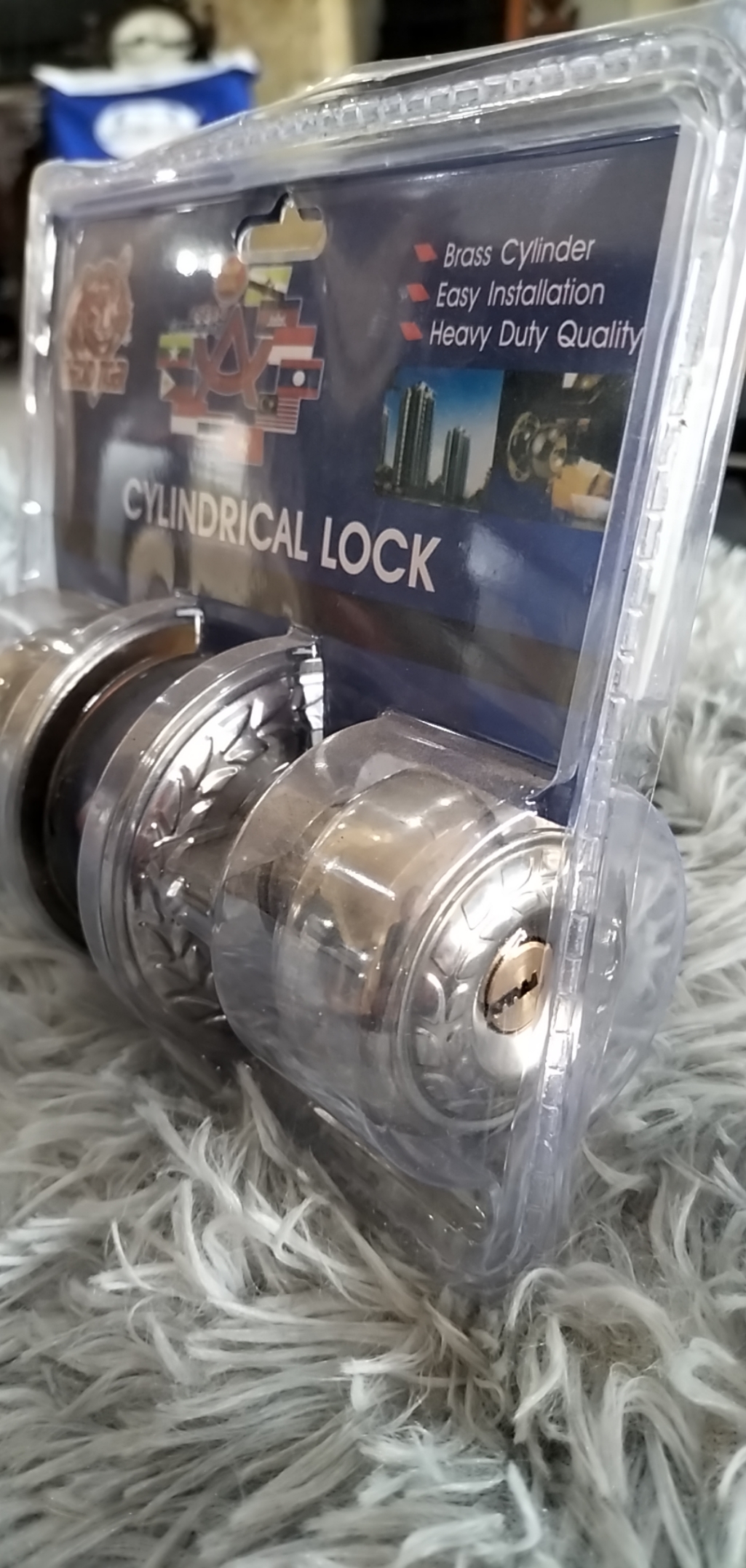 Khóa tay nắm Tiger Bông Lúa Trắng 9540SP