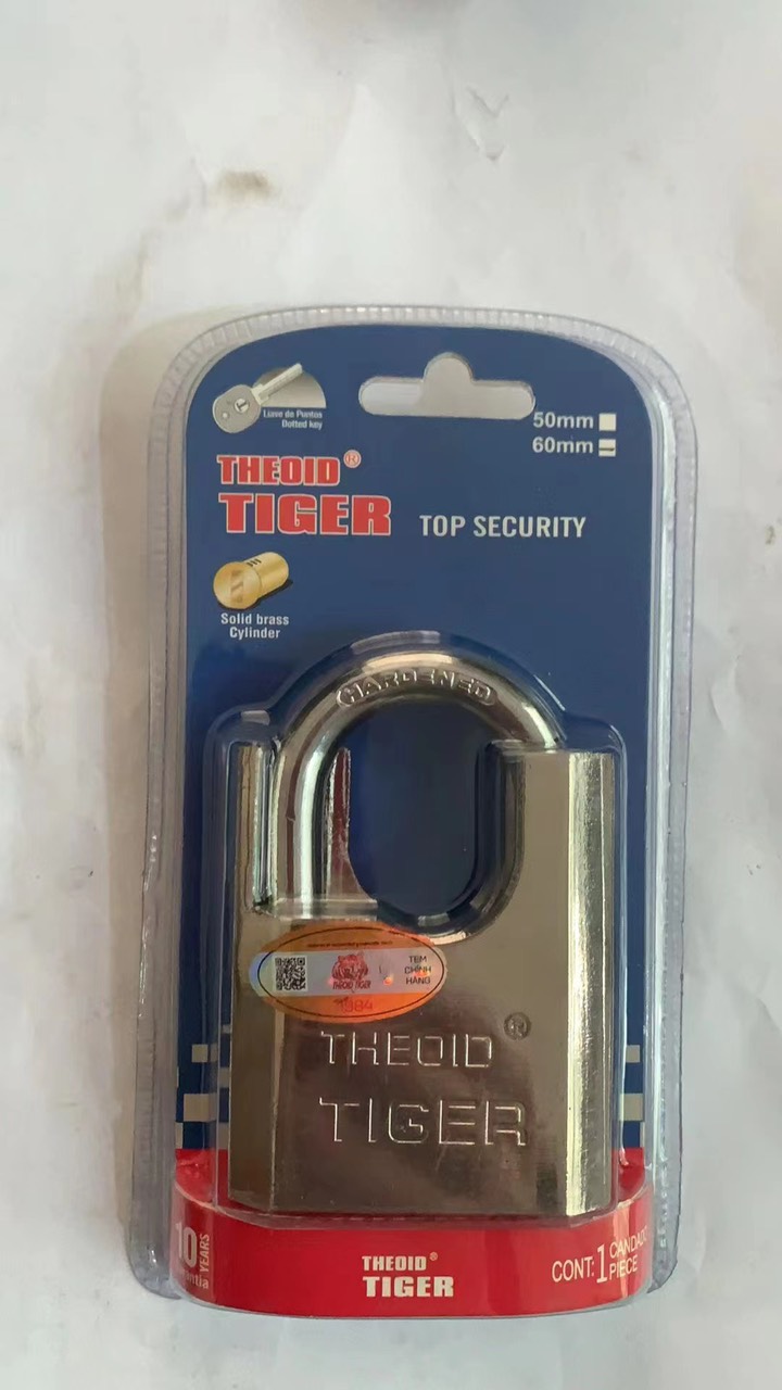 Khóa Tiger chống cắt 6P Chìa muỗng