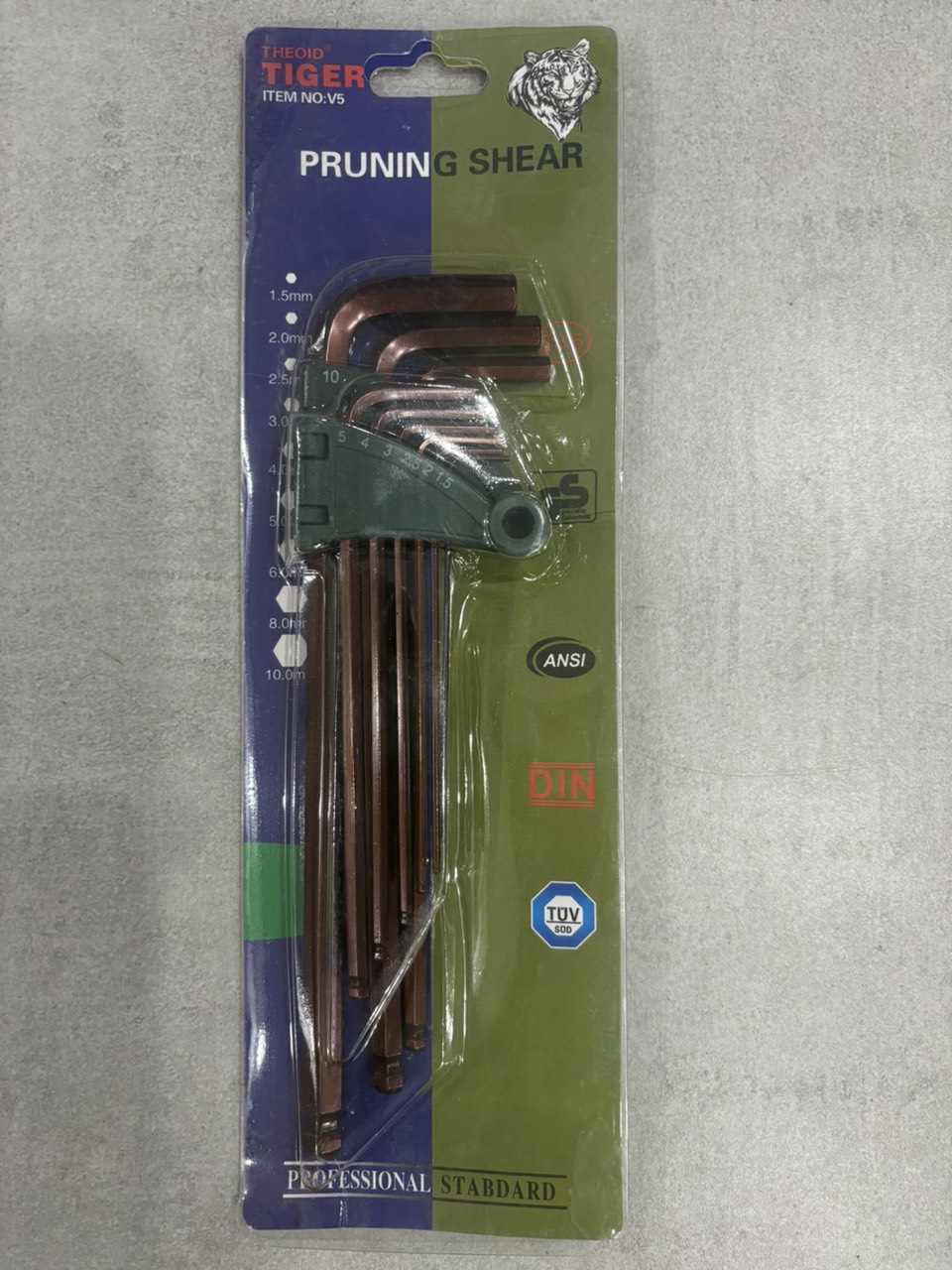 Lục Giác Tiger Bi Dài Đồng