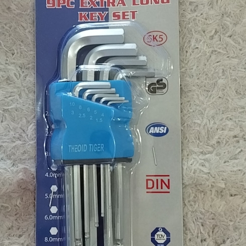 Lục Giác Tiger Bi Ngắn Nhũ BạcLục Giác Tiger Bi Ngắn Nhũ Bạc