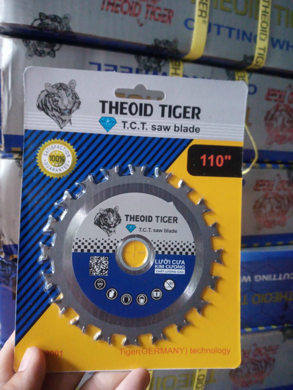 Lưỡi Cưa Gỗ Tiger Xịn1Tx40R_2 mặt