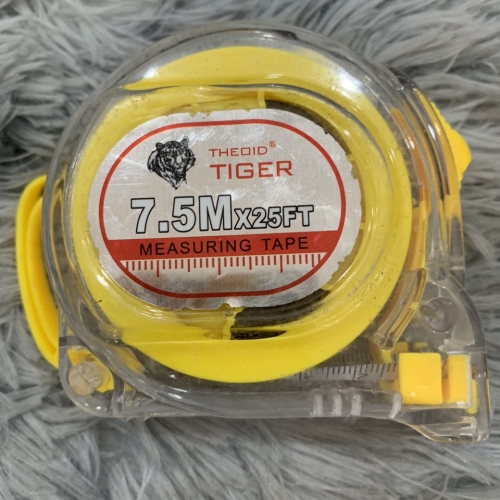 Thước Tiger Vàng Trong 7M5X25